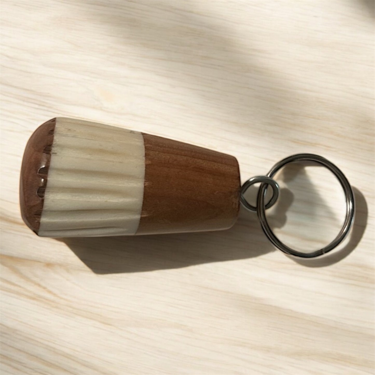 Wooden Handmade Keychains – Assorted Designs | Made in Uganda
