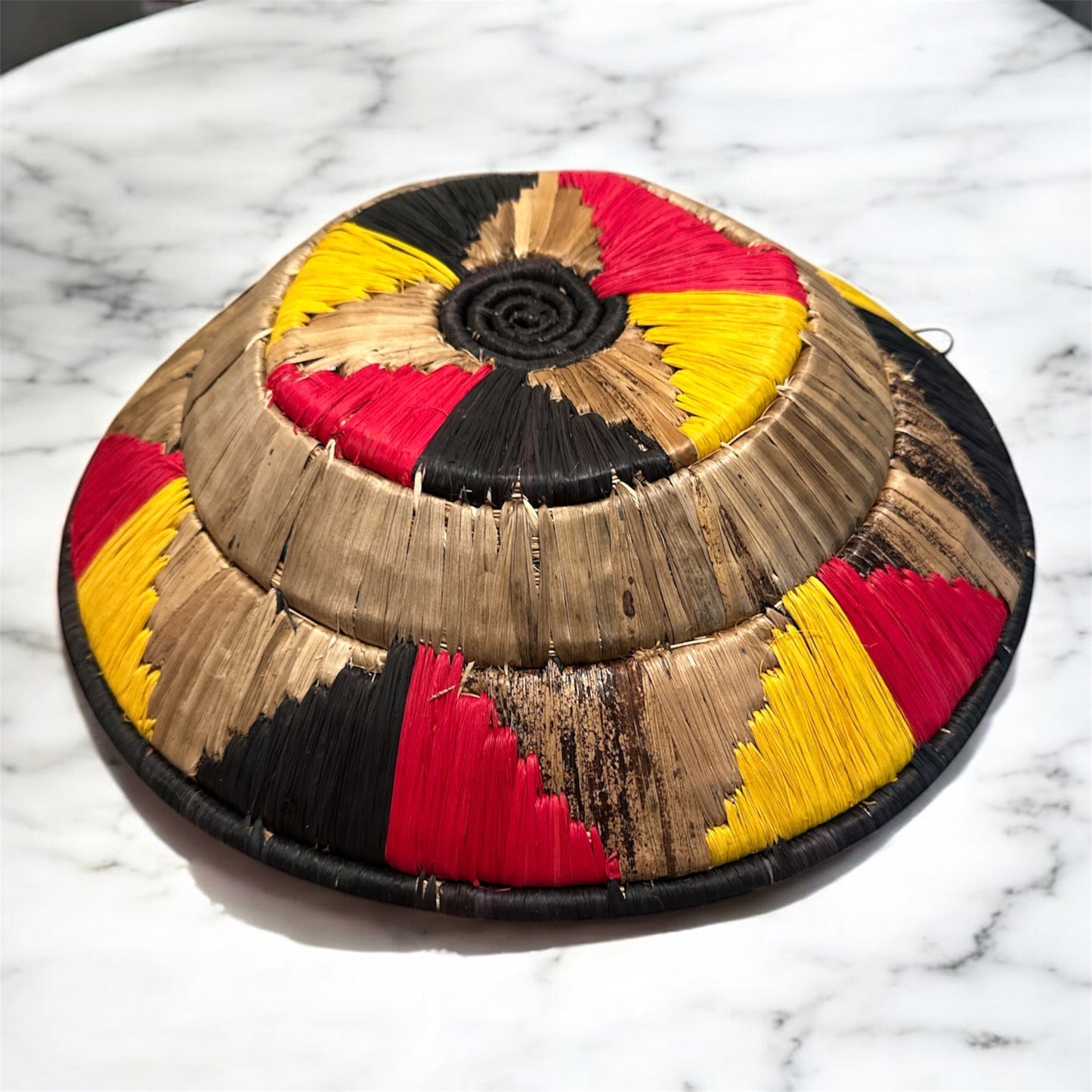 Handmade Decorative Woven Basket – Assorted Designs | Made in Uganda