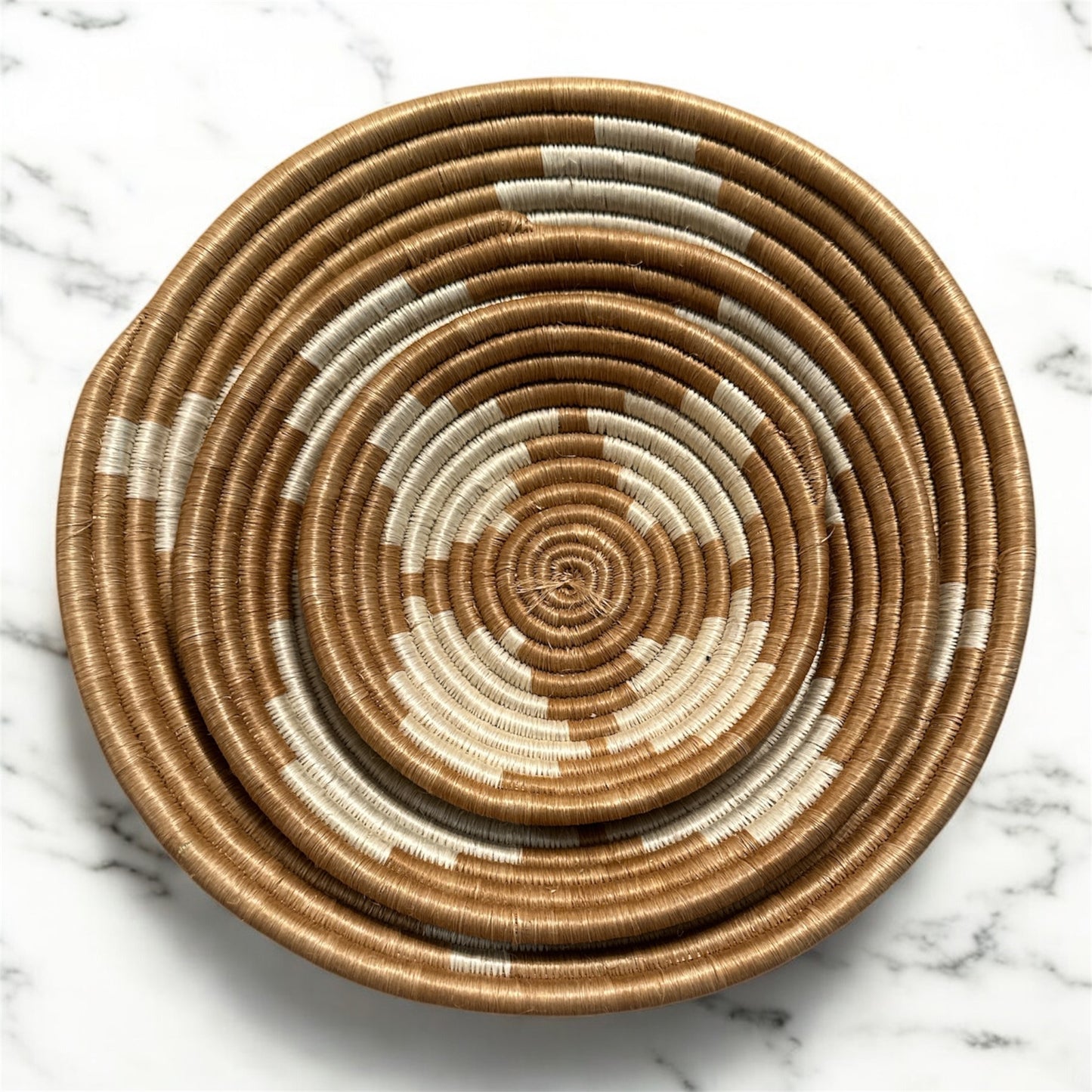 3- Piece Handmade Woven Basket - Made In Uganda