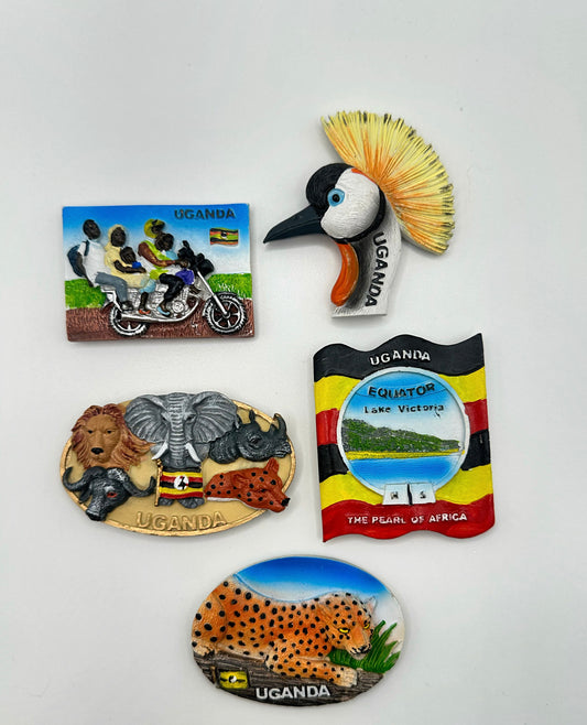 Handmade Africa Fridge Magnets
