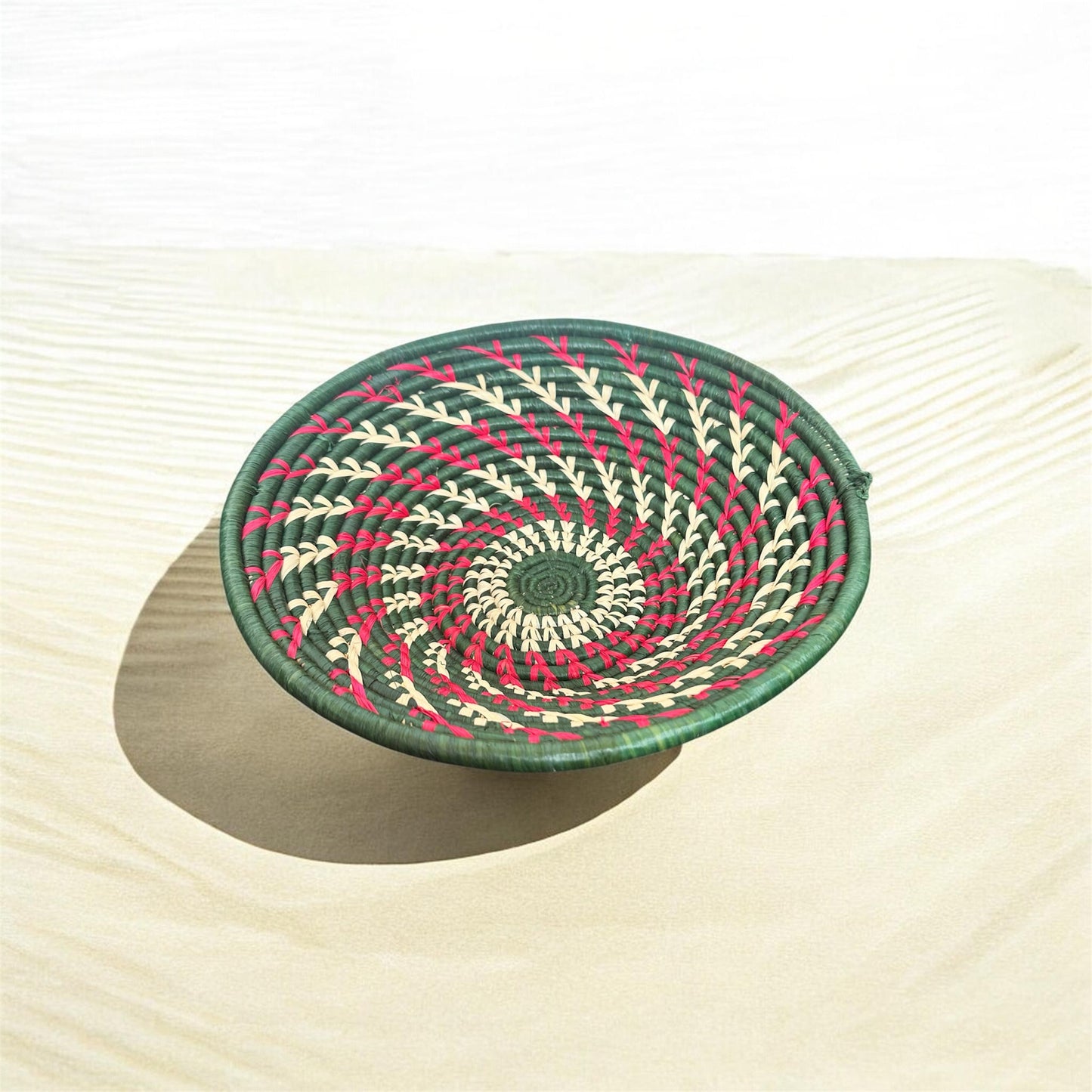 Handmade Decorative Woven Basket – Assorted Designs | Made in Uganda