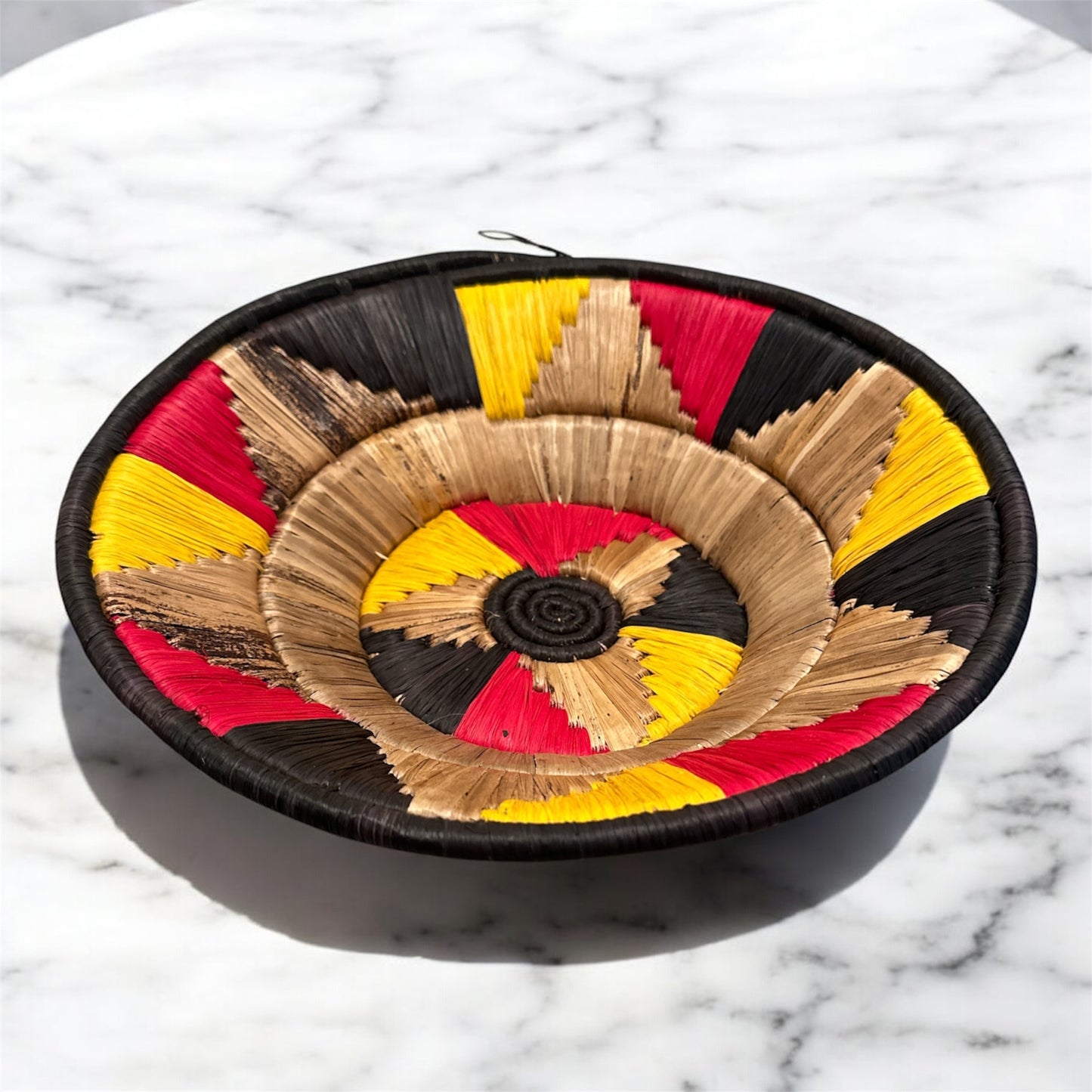 Handmade Decorative Woven Basket – Assorted Designs | Made in Uganda