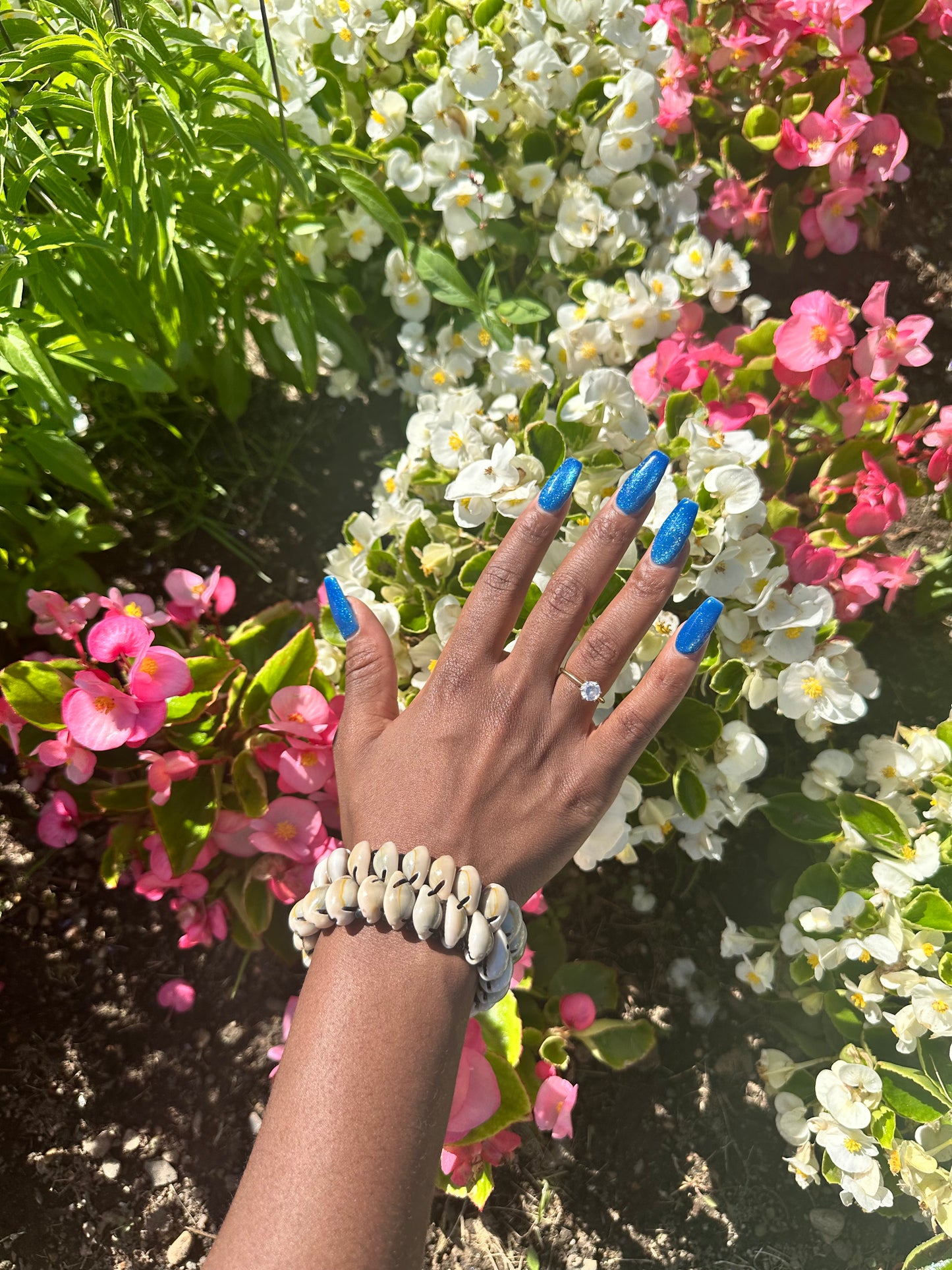 Handmade Ugandan Cowrie Shell Bracelet - Authentic African Boho Jewelry