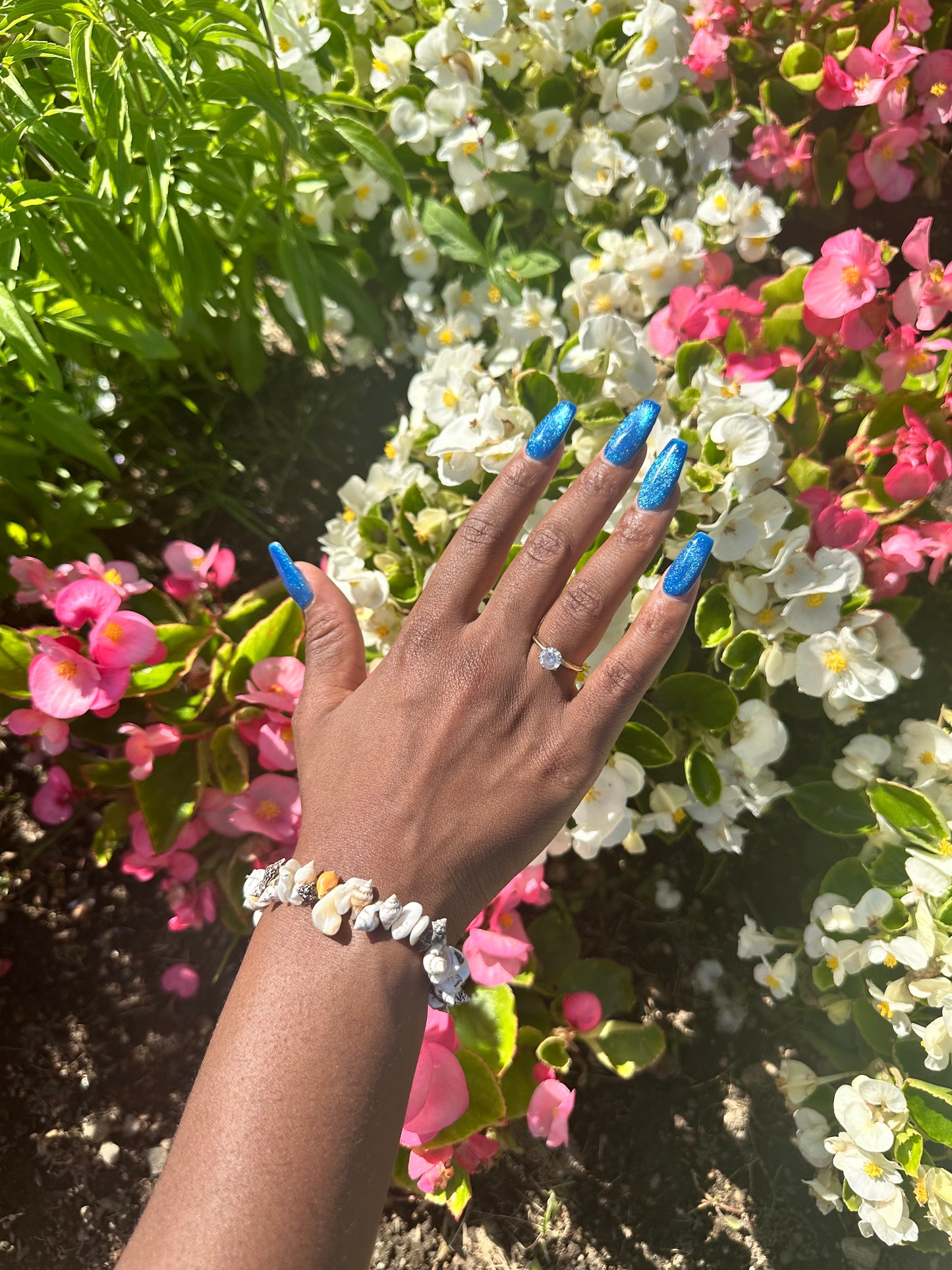 Handmade Ugandan Seashell Bracelet - Authentic African Boho Jewelry