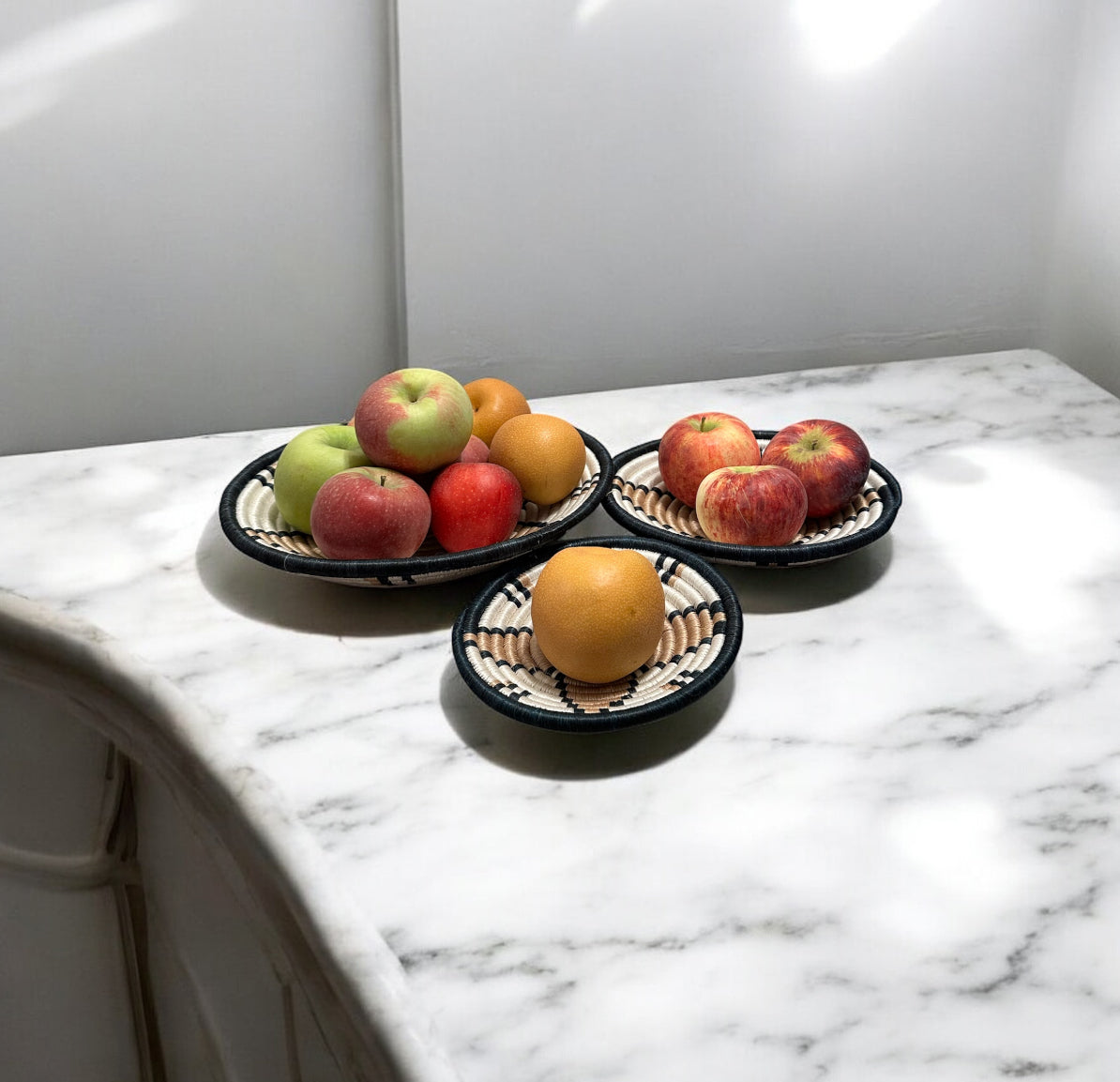 3- Piece Handmade Woven Basket - Made In Uganda