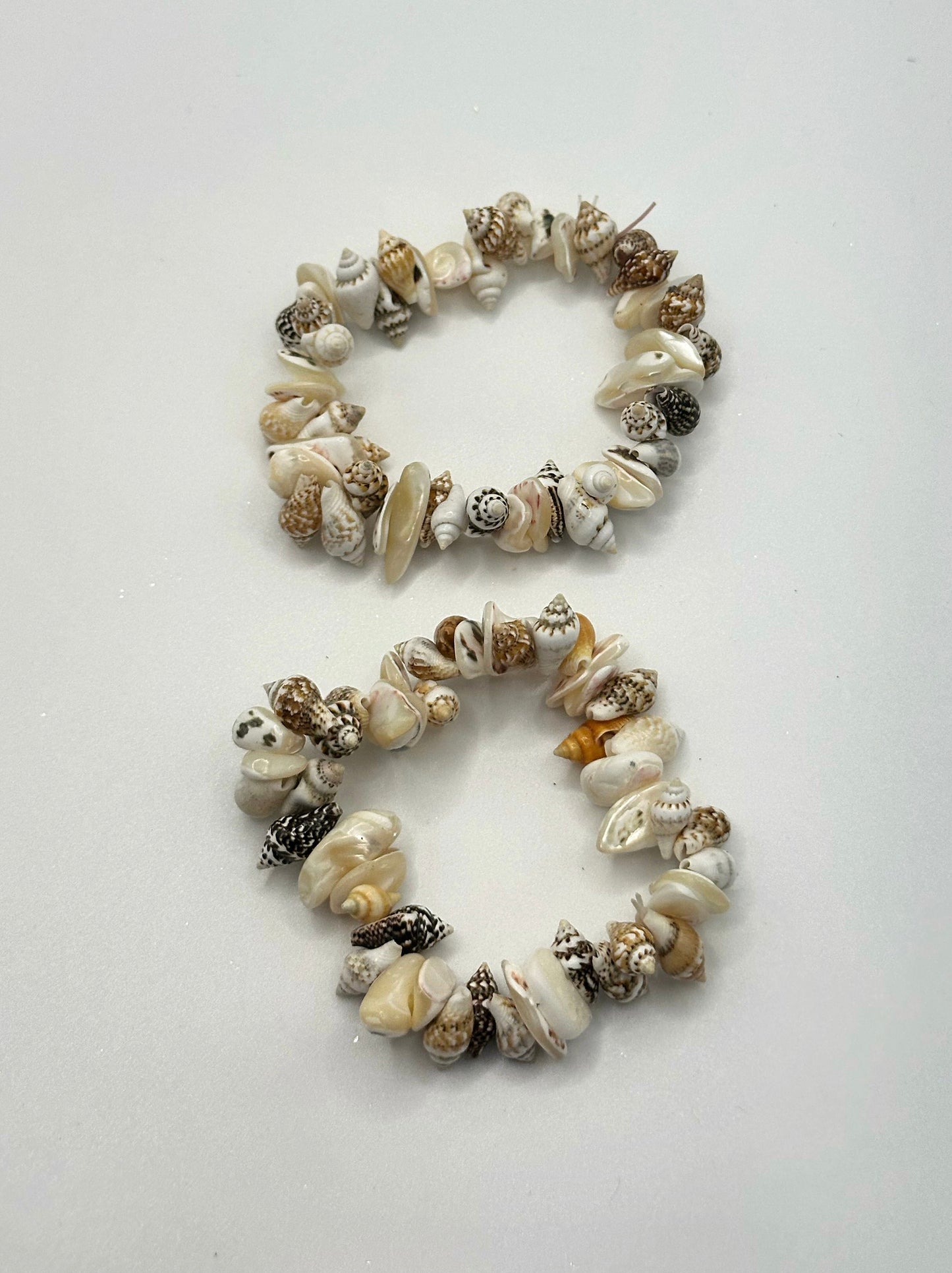 Handmade Ugandan Seashell Bracelet - Authentic African Boho Jewelry